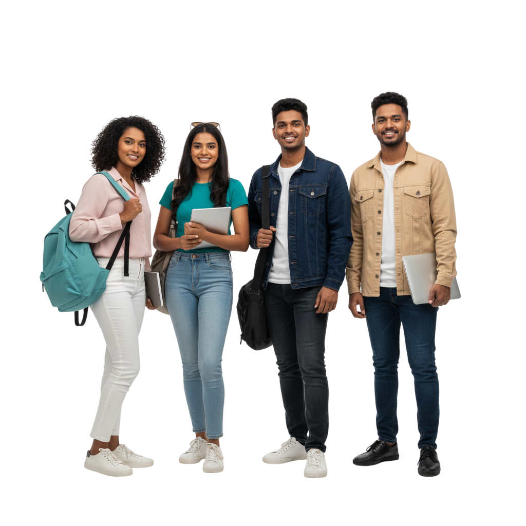 Inspire College students
